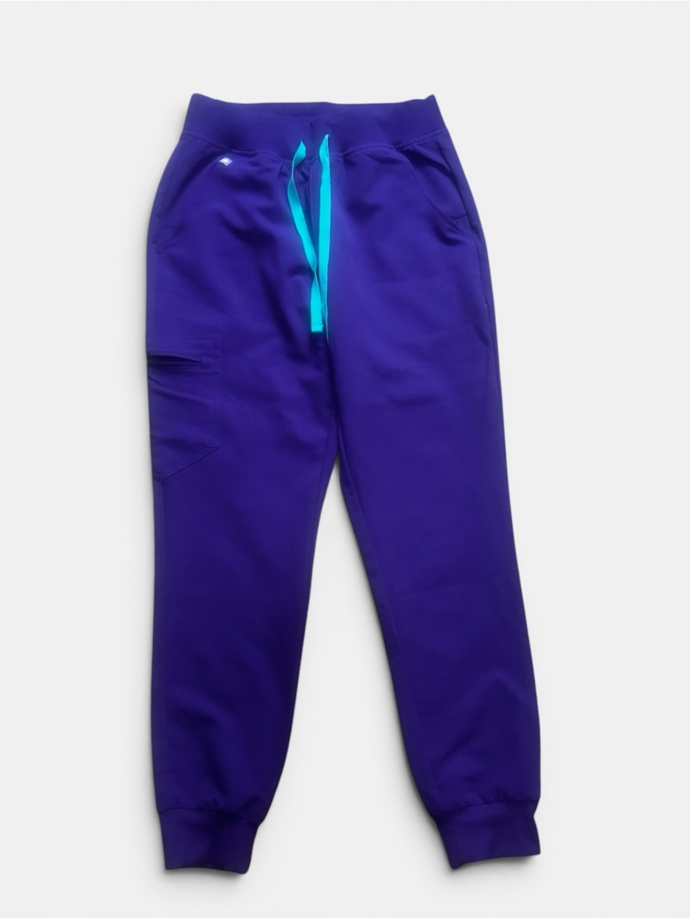FIGS Zamora Jogger Scrub Pants Purple Pulse XS Regular Rise Regular Length